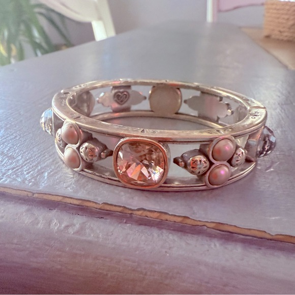 Brighton | Jewelry | Brighton Hinged Bangle Bracelet | Poshmark